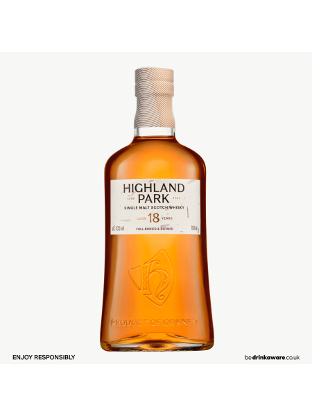 Picture of Highland Park 18 Year Old Single Malt Scotch Whisky 70cl