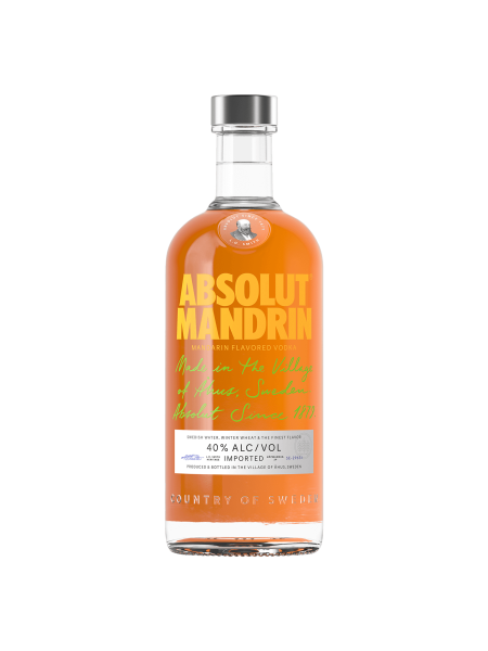 Picture of Absolut Mandarin Flavored Vodka 700ml