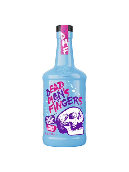 Picture of Dead Man's Fingers Blue Raspberry Tequila Cream Liqueur 70cl