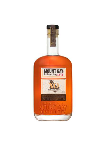 Picture of Mount Gay XO Triple Cask Blend Barbados Golden Rum, 70cl