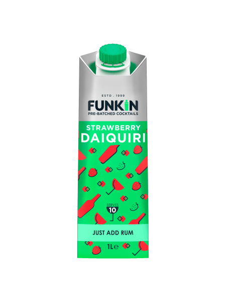 Picture of Funkin Pre-Batched Cocktails Strawberry Daiquiri 1L