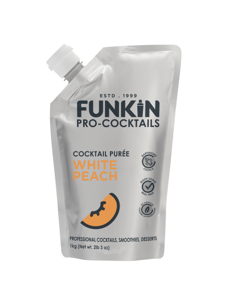 Picture of Funkin Pro-Cocktails White Peach Cocktail Purée 1kg