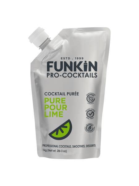Picture of Funkin Pro-Cocktails Pure Pour Lime Cocktail Purée 1kg