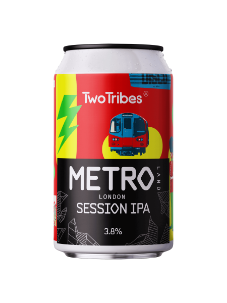 Picture of Two Tribes Metro Land Session IPA 330ml