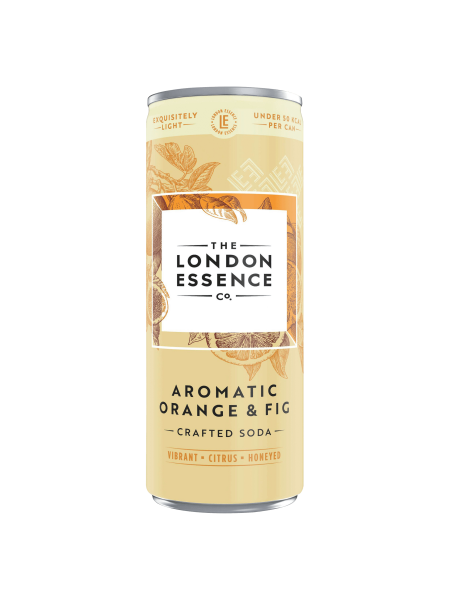Picture of The London Essence Co. Aromatic Orange & Fig Crafted Soda 250ml