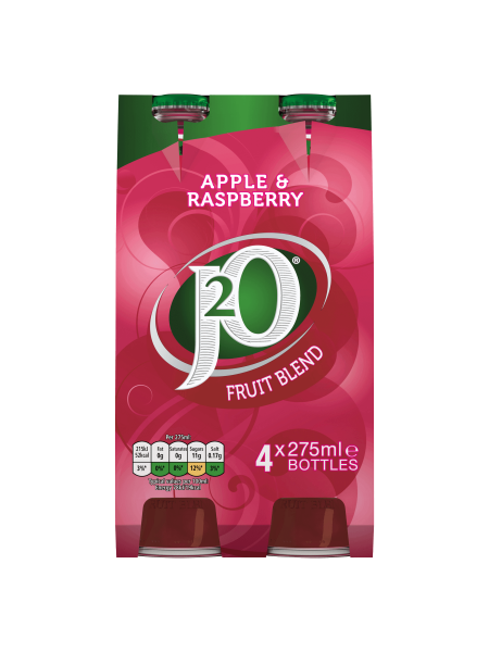 Picture of J20 Still Apple & Raspberry 4 x 275ml