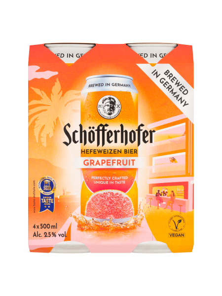 Picture of Schofferhofer Grapefruit 4 x 500ml