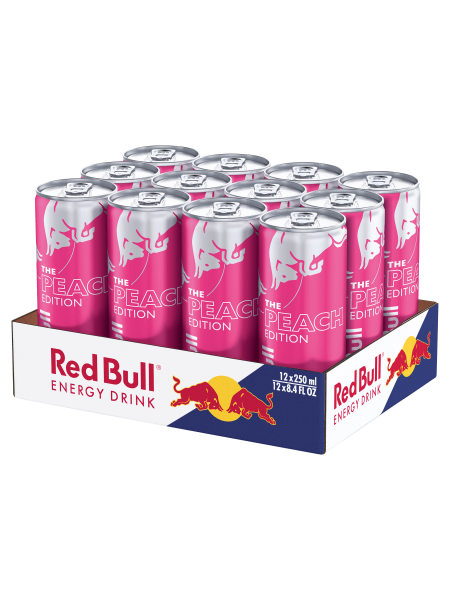 Picture of Red Bull Energy Drink Peach Edition White Peach 12 x 250ml