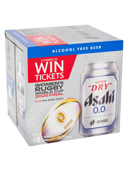 Picture of Asahi Super Dry Beer 4 x 330ml