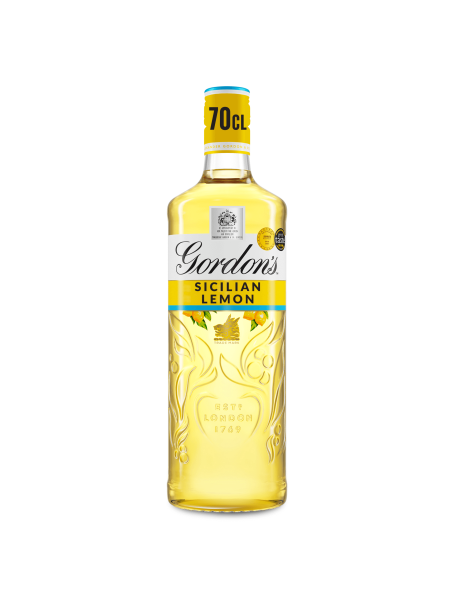 Picture of Gordon's Sicilian Lemon Distilled Gin 37.5% vol 70cl