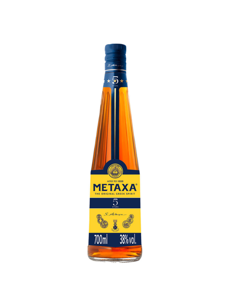 Picture of Metaxa 5 Stars, The Original Greek Spirit, 70cl